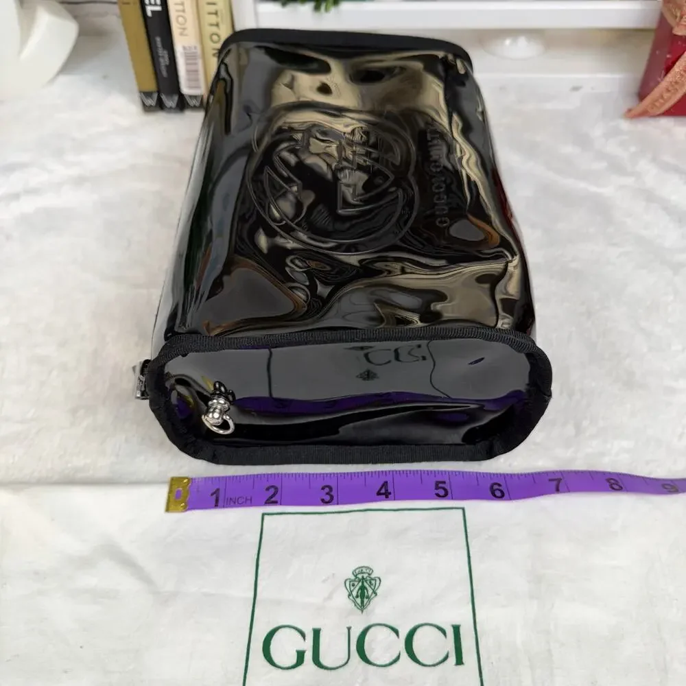 Gucci Guilty clear tinted parfum beauty count makeup crossbody bag with strap - Picture 11 of 16
